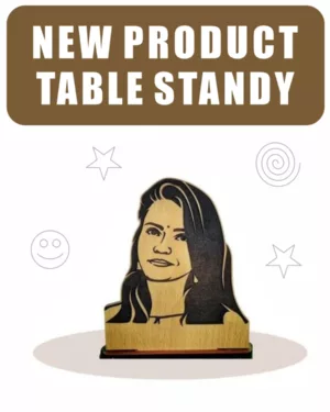 Engraved Table Standy