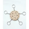 Engraved Puzzle Keychains