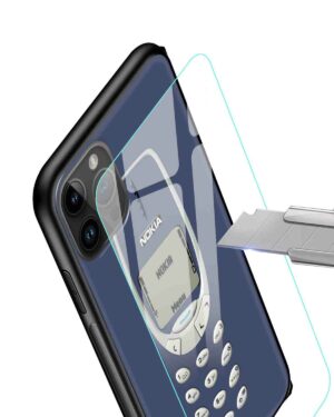 Premium Nokia 3310 Printed Glass Back Cover