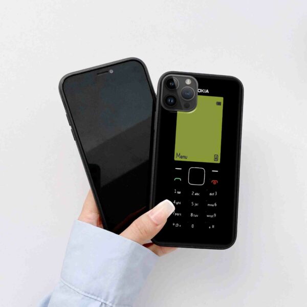 Premium Nokia 3310 Printed Glass Back Case