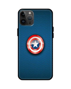 Premium Captain America Logo Back Case