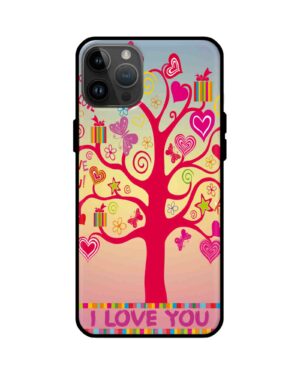 Premium Love Tree Mobile Glass Cover