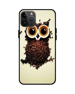 Premium Owl Coffee Mobile Glass Case