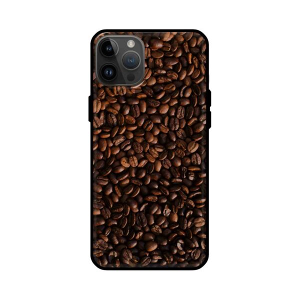 Premium Coffee Beans Mobile Glass Case