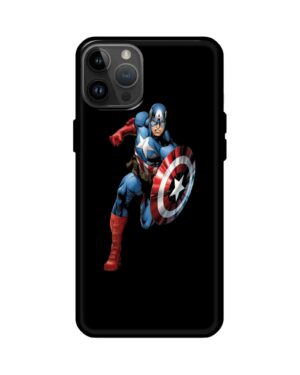 Premium Captain America Mobile Glass Case