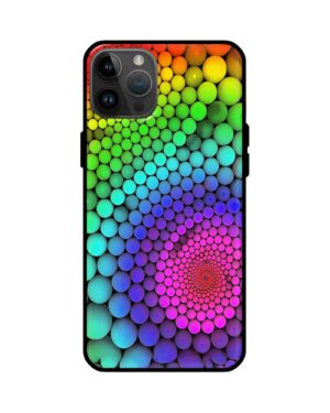 Premium Colorful Stones Glass Case