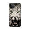 Premium Angry Leopard Glass Case