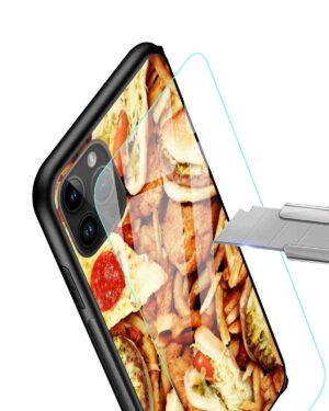 Premium Fast Food Glass Case