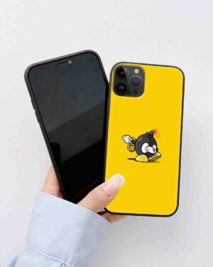 Premium Angry Bird Glass Cover