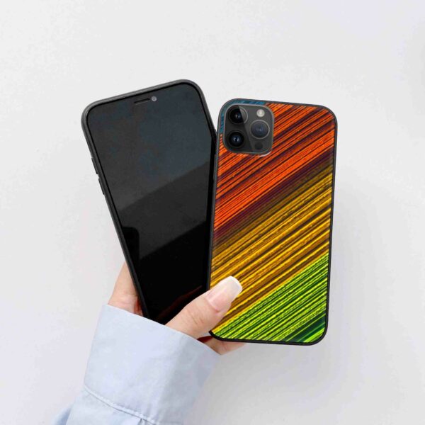Premium Stylish Colorful Wood Glass Cover