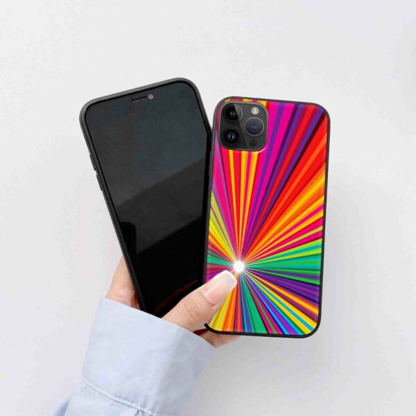 Premium Rainbow Glass Cover