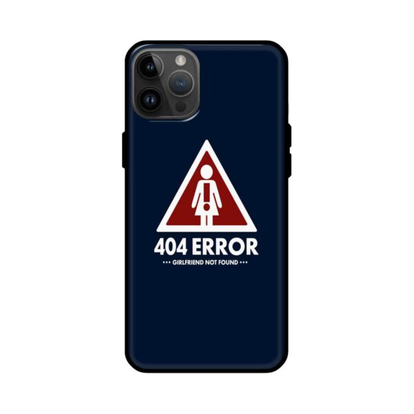 Premium 404 Error Glass Case