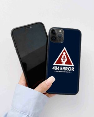 Premium 404 Error Glass Case
