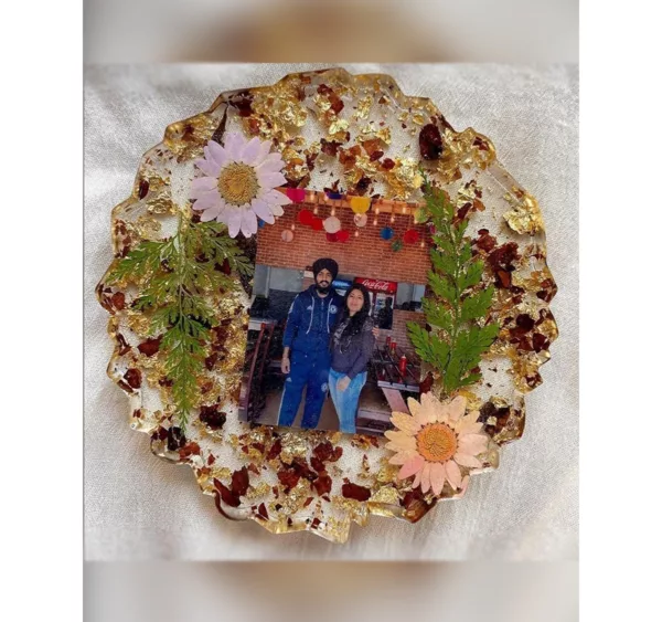 Resin Photo Frame with LED