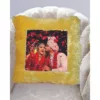 Yellow Square Personalized Cushion