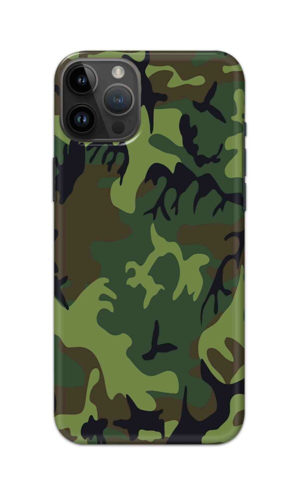 3D Camouflage Mobile Back Case