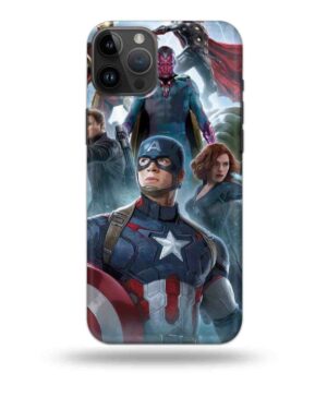 3D Marvel Avengers Phone Back Cover