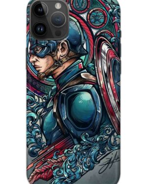 3D Captain America Phone Case
