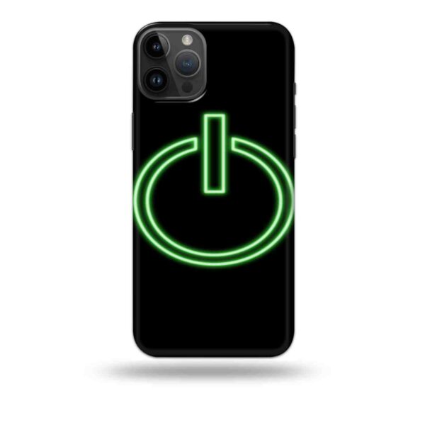 3D Power Button Phone Case