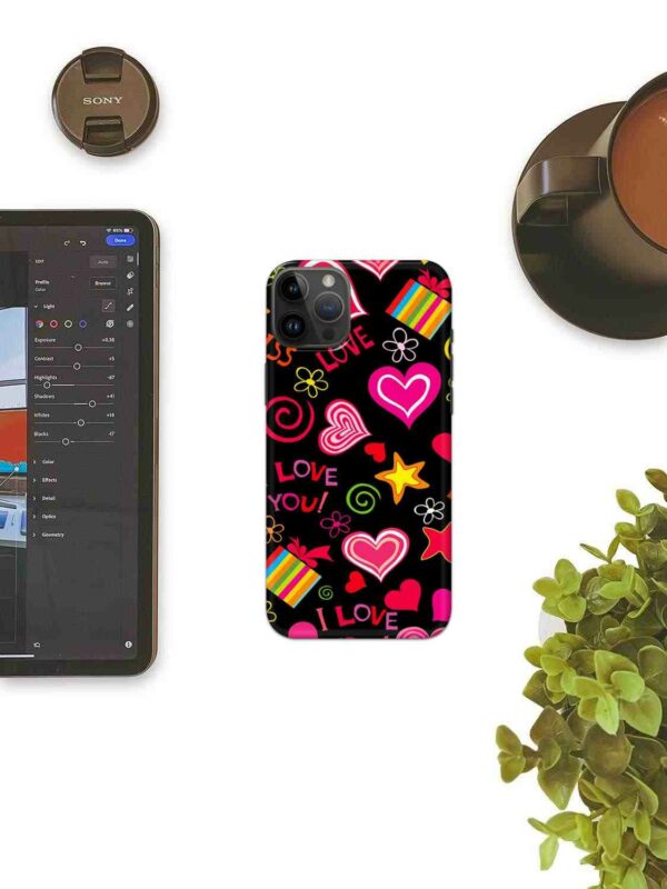 3D Valentine Love You Phone Cover