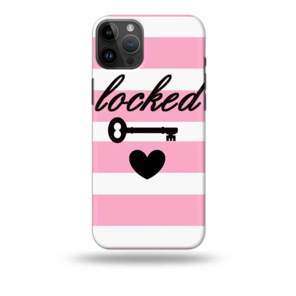 3D Locked in Love Phone Case