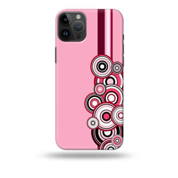 3D Colorful Abstract Circle Phone Case
