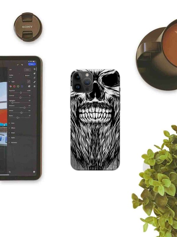 3D Skull Phone Case