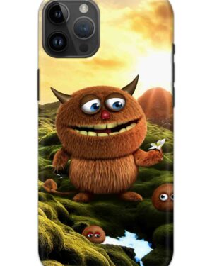 3D Cute Monster Phone Case