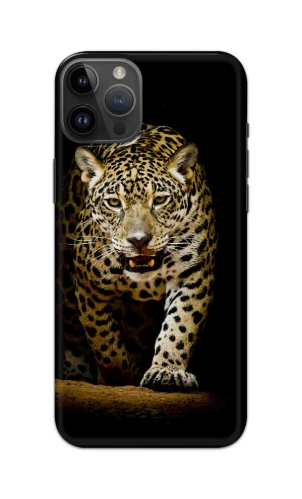 3D Roaring Leopard Phone Case Cover