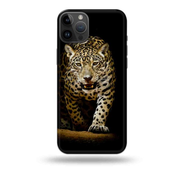 3D Roaring Leopard Phone Case Cover