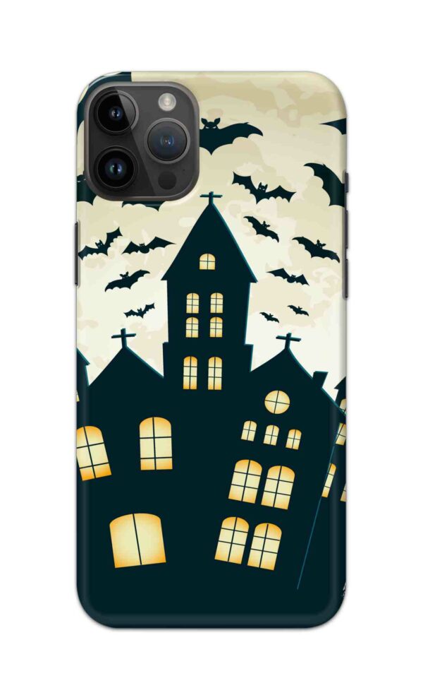 3D Halloween Festival Castle Phone Case Cover