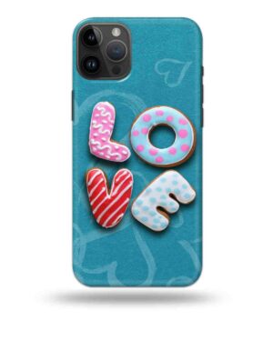 3D Donut Love Mobile Case