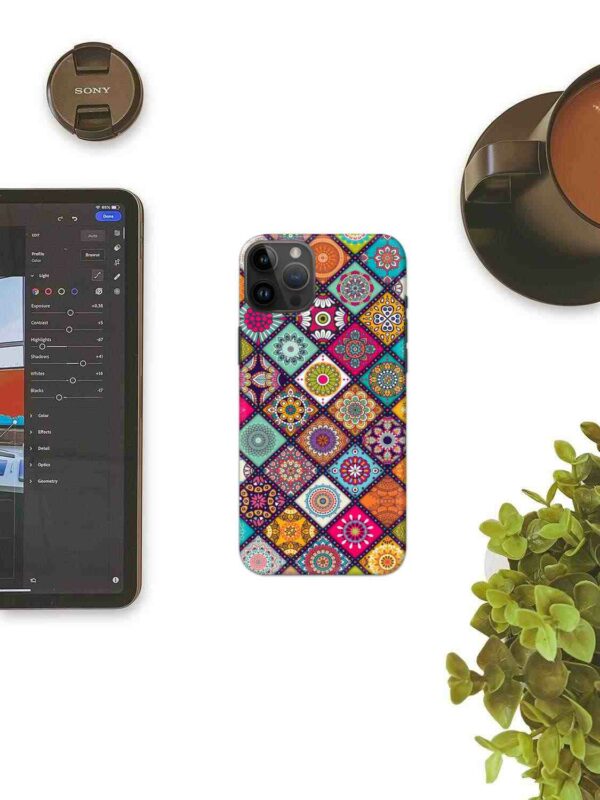 3D Abstract Mandala Mobile Cover