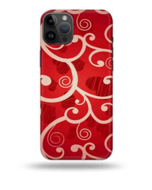 3D Swirl Designer Valentine Mobile Cover