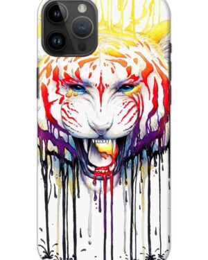 3D Fading Tiger Mobile Cover