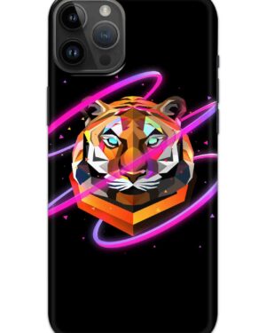 3D Colourful Tiger Mobile Cover