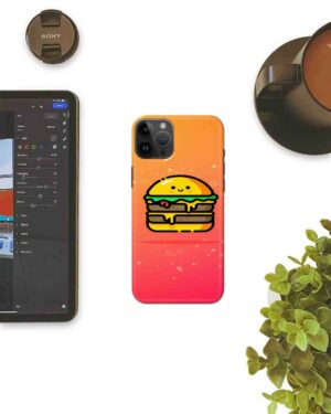 3D Luxury Burger Mobile Back Cover