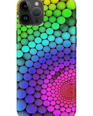 3D Rainbow Pebbles Mobile Back Cover