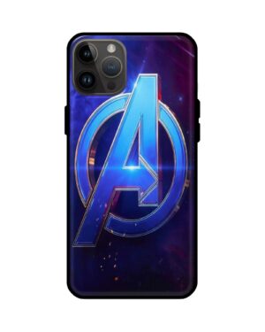 Premium Blue Avengers Back Cover