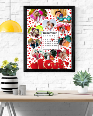 Personalized Love Story Frame with Special Date