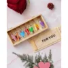 Customized 7 Bottle Gift Set with Wooden Box