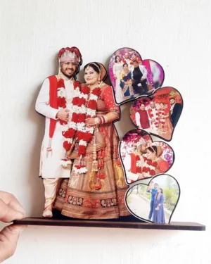Personalized Couple Cutout Table Top