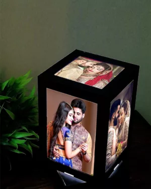 Personalized Rotating Lamp