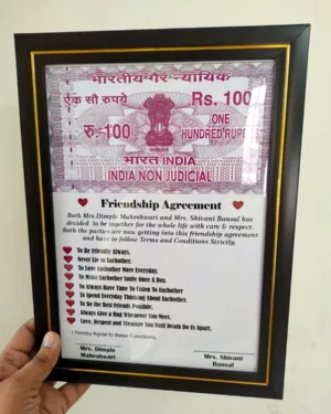 Personalized Friendship Agreement