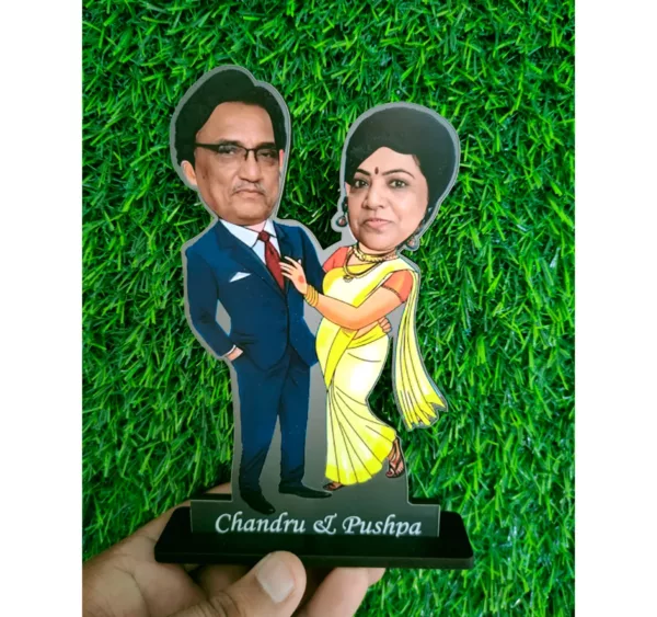 Personalized Couple Caricature