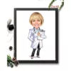 Doctor Caricature Frame