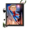 Spider Man Kid Caricature Frame